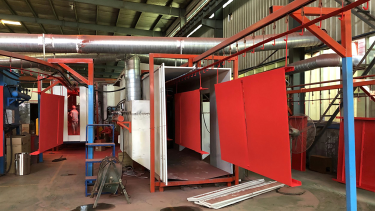 灵动物流-喷涂车间